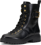 Vince Camuto Becinda Leather Combat Boot - Women's