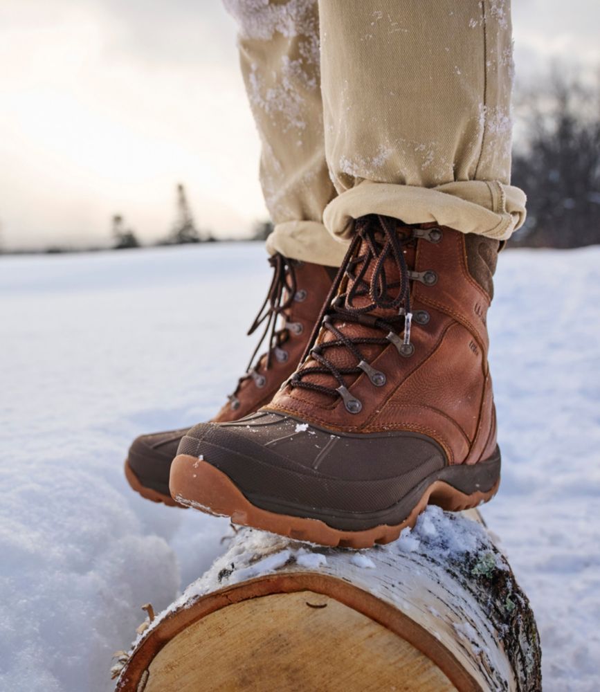Men'S L.L.Bean Storm Chaser Boots 5, Leather Lace-Up