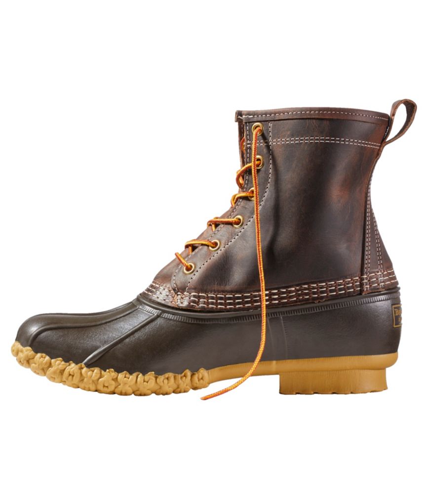 Men'S L.L.Bean Bean Boots 8", Flannel-Lined Insulated