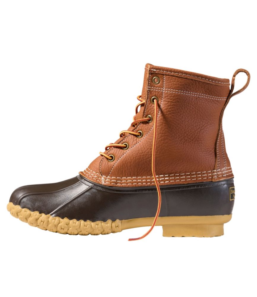Men'S L.L.Bean Bean Boots 8", Flannel-Lined Insulated