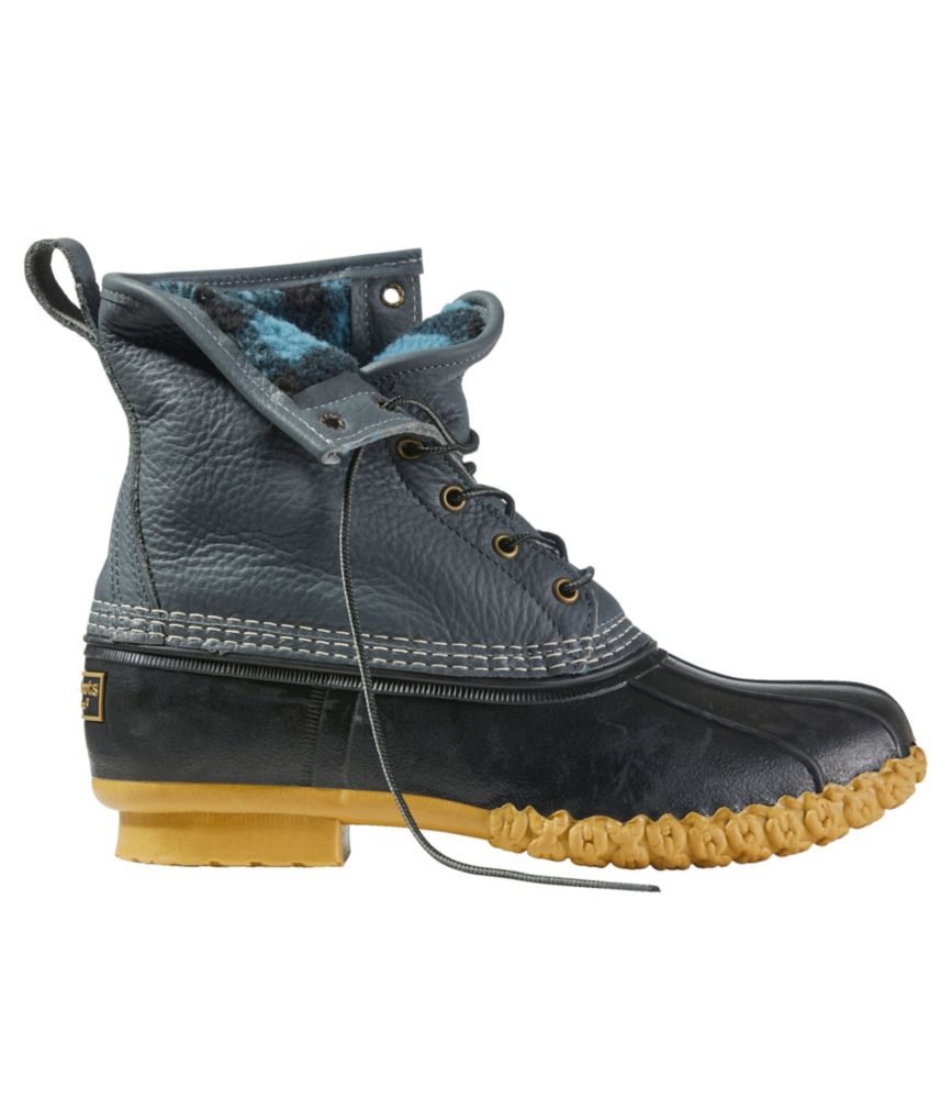 Men'S L.L.Bean Bean Boots, 8" Fleece-Lined Insulated
