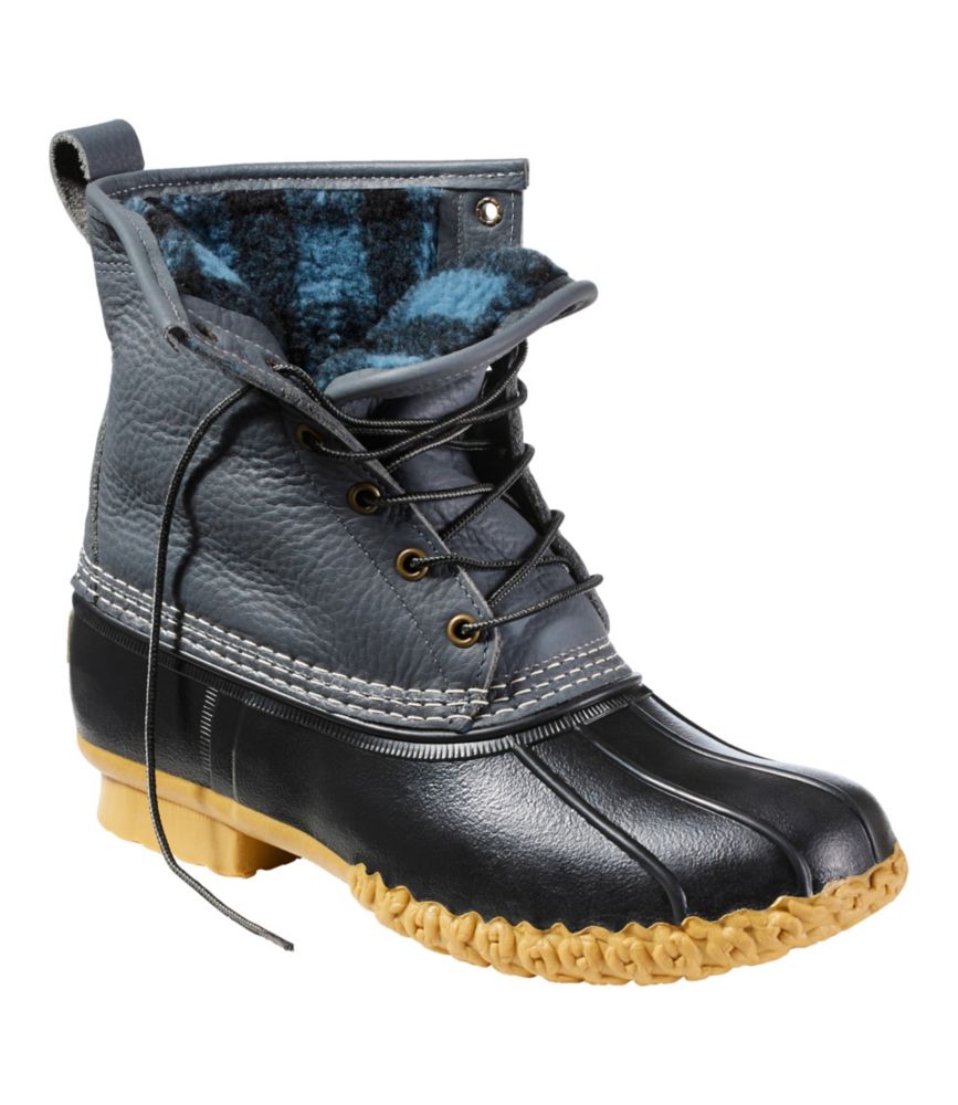 Men'S L.L.Bean Bean Boots, 8" Fleece-Lined Insulated