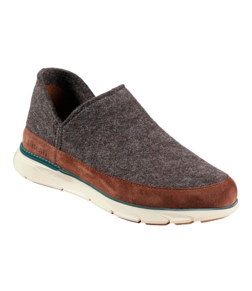 Men'S L.L.Bean Downeast Slip-Ons, Wool