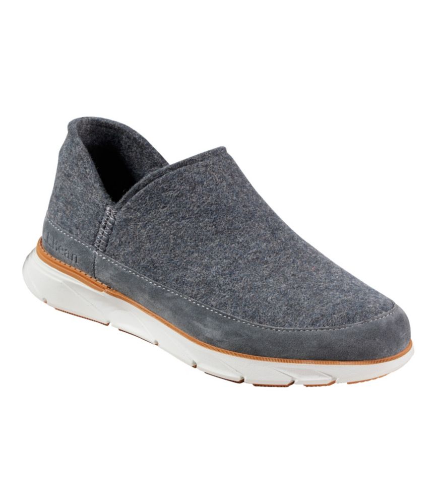 Men'S L.L.Bean Downeast Slip-Ons, Wool