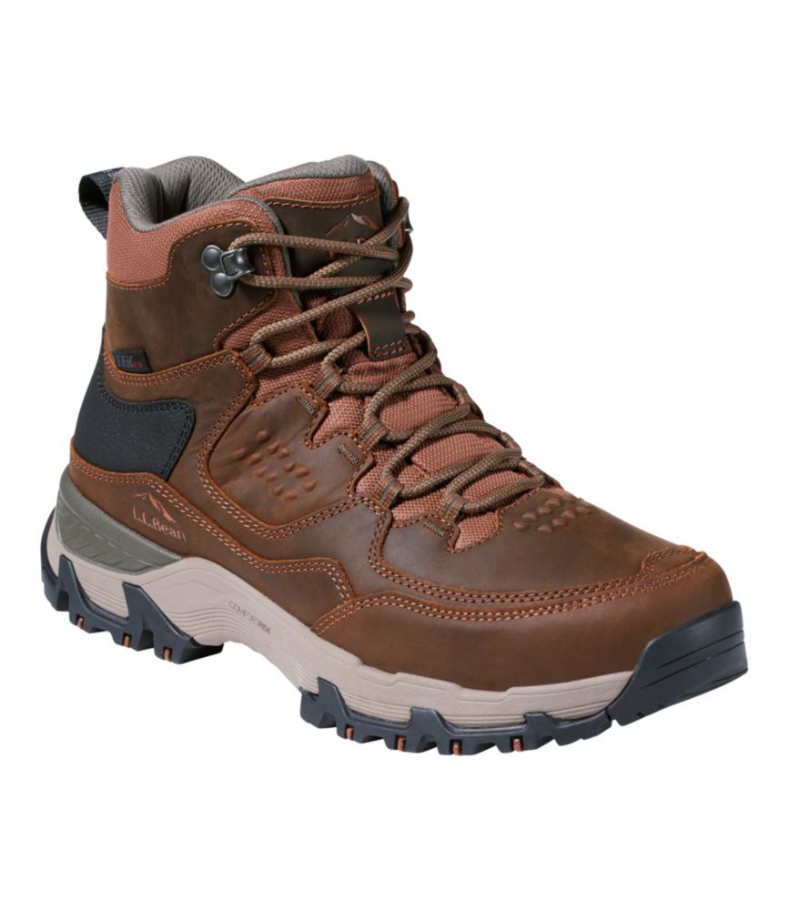 Men'S L.L.Bean Trail Model X Waterproof Hiking Boots, Leather