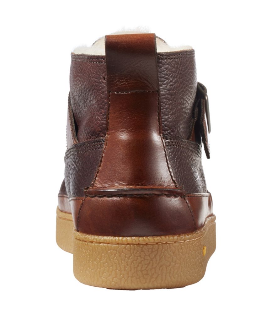 Men'S L.L.Bean Lodge Moc Vibram® Buckle Boots, Shearling