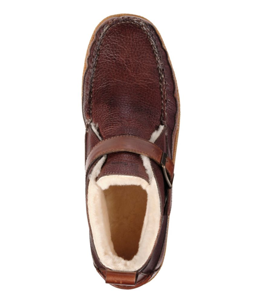 Men'S L.L.Bean Lodge Moc Vibram® Buckle Boots, Shearling