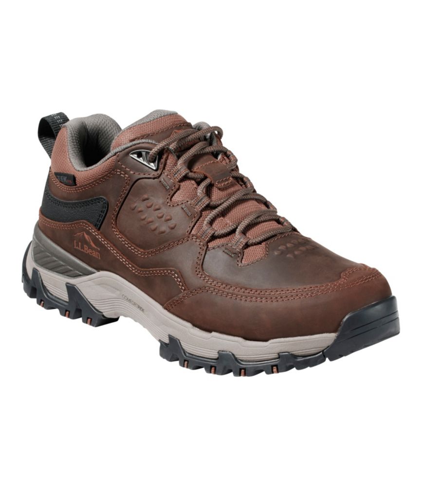 Men'S L.L.Bean Trail Model X Waterproof Hiking Shoes, Leather