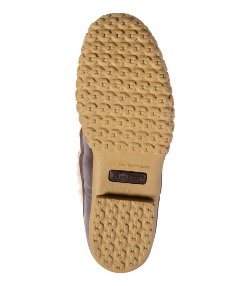 Men'S L.L.Bean Bean Boots, Shearling-Lined Rubber Mocs