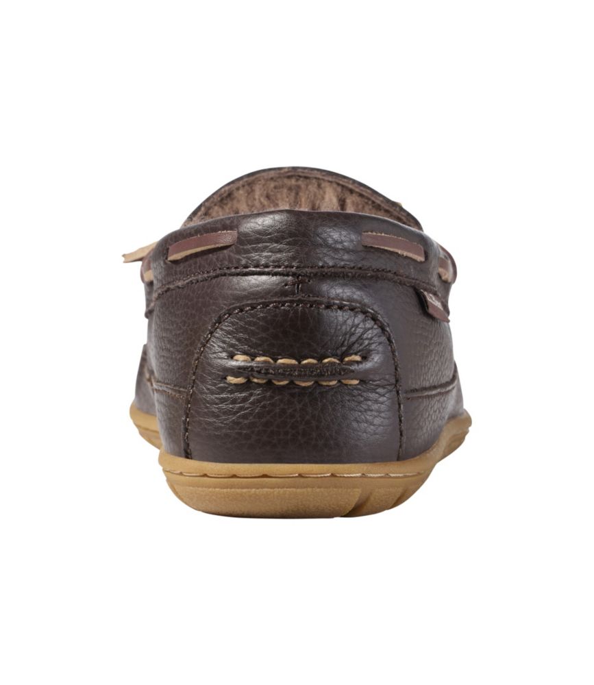 Men'S L.L.Bean Wicked Good Slippers, Leather Moccasins Ii