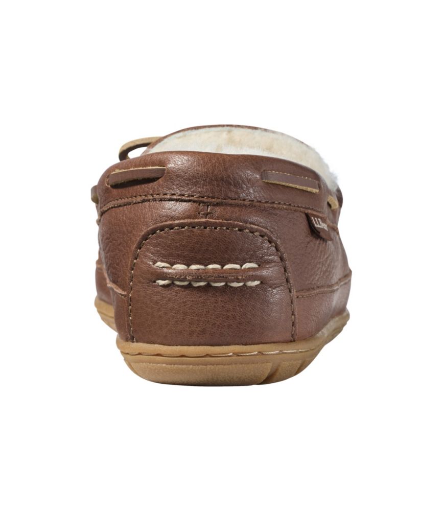 Men'S L.L.Bean Wicked Good Slippers, Leather Moccasins Ii