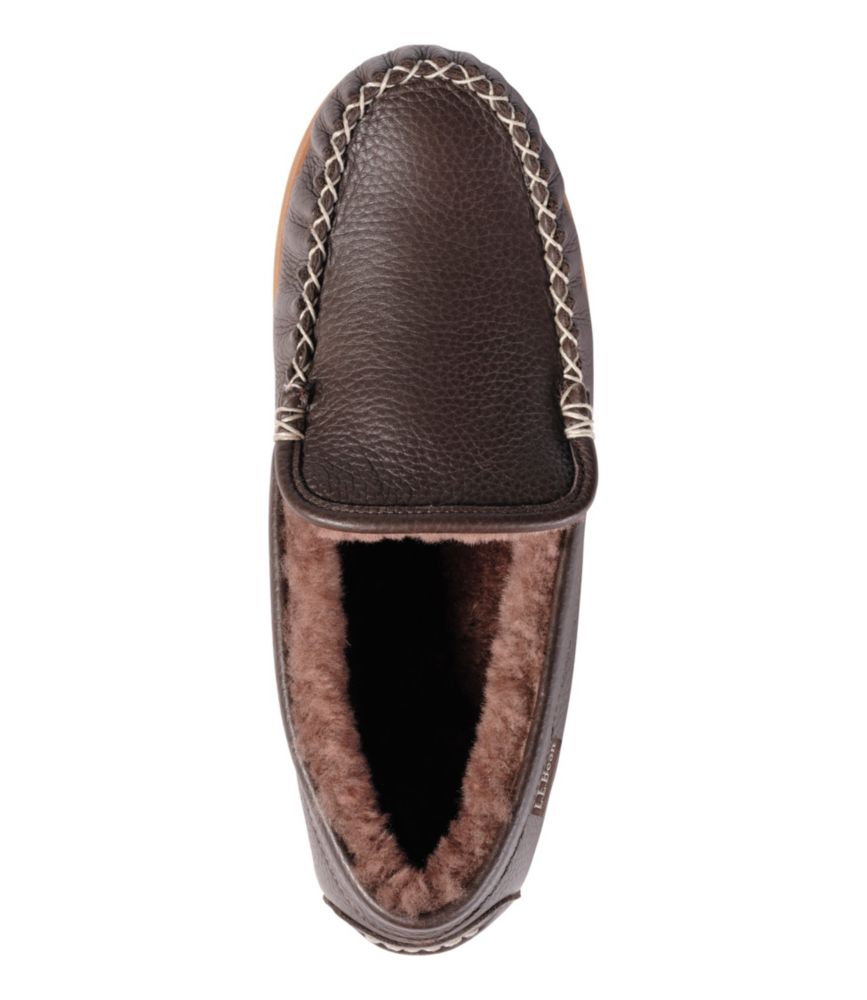 Men'S L.L.Bean Wicked Good Slippers, Leather Venetians
