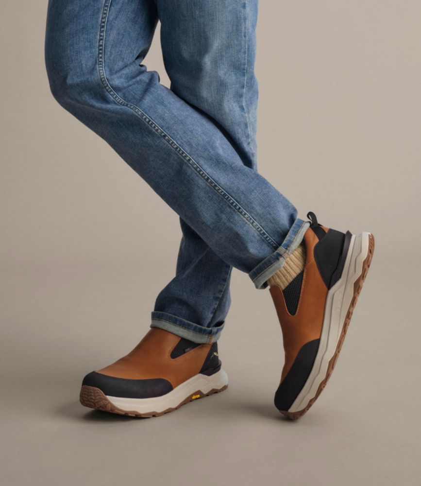 Men'S L.L.Bean Nextventure Waterproof Slip-On Shoes, Leather