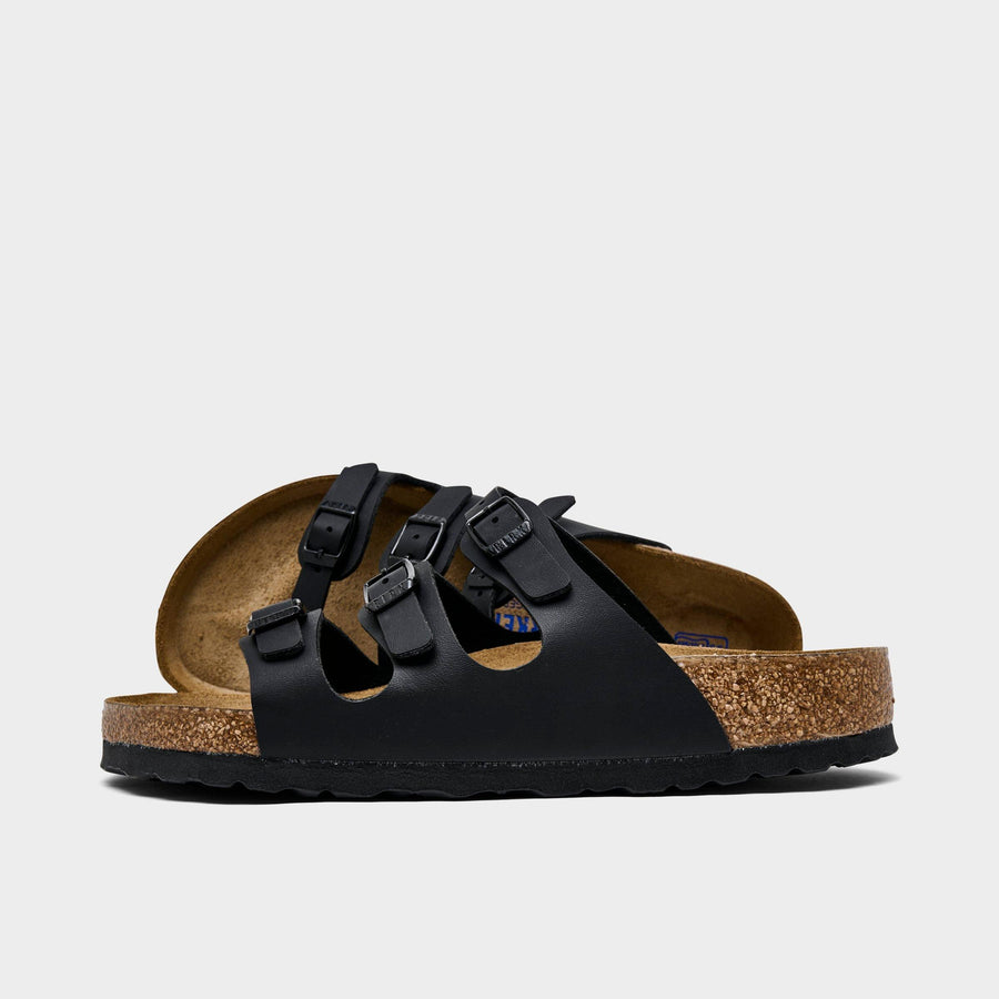 Women's Birkenstock Florida Birko-Flor Nubuck Soft Footbed Sandals