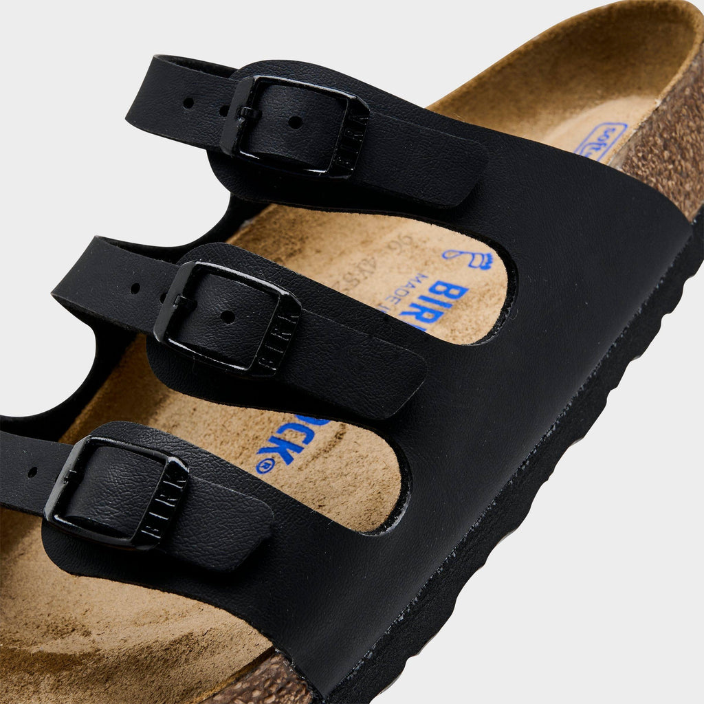 Women's Birkenstock Florida Birko-Flor Nubuck Soft Footbed Sandals