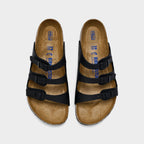 Women's Birkenstock Florida Birko-Flor Nubuck Soft Footbed Sandals