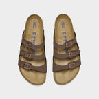 Women's Birkenstock Florida Birko-Flor Nubuck Soft Footbed Sandals