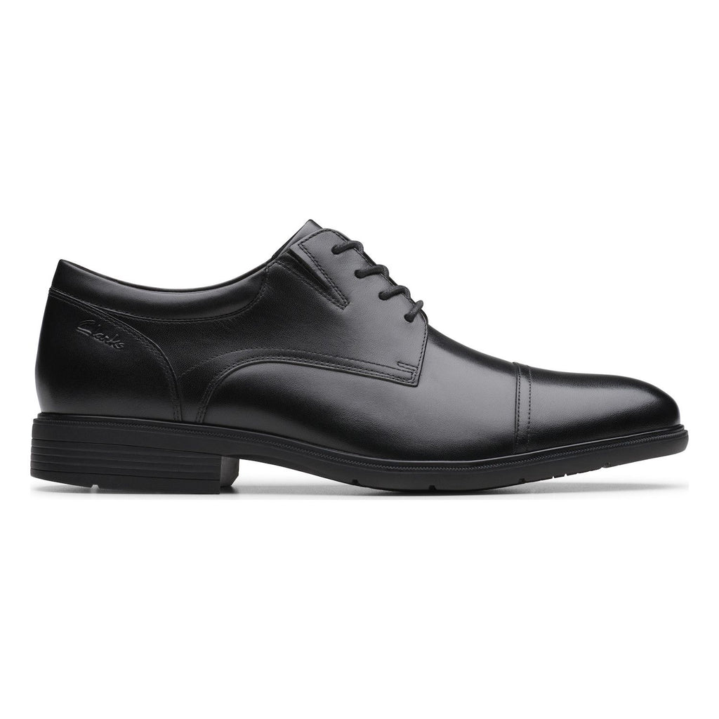Clarks Steadwell Cap Men's Leather Dress Shoes