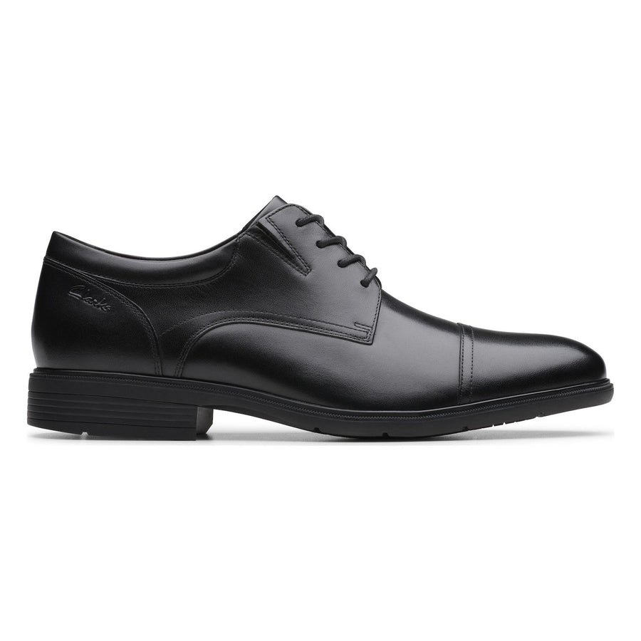 Clarks Steadwell Cap Men's Leather Dress Shoes