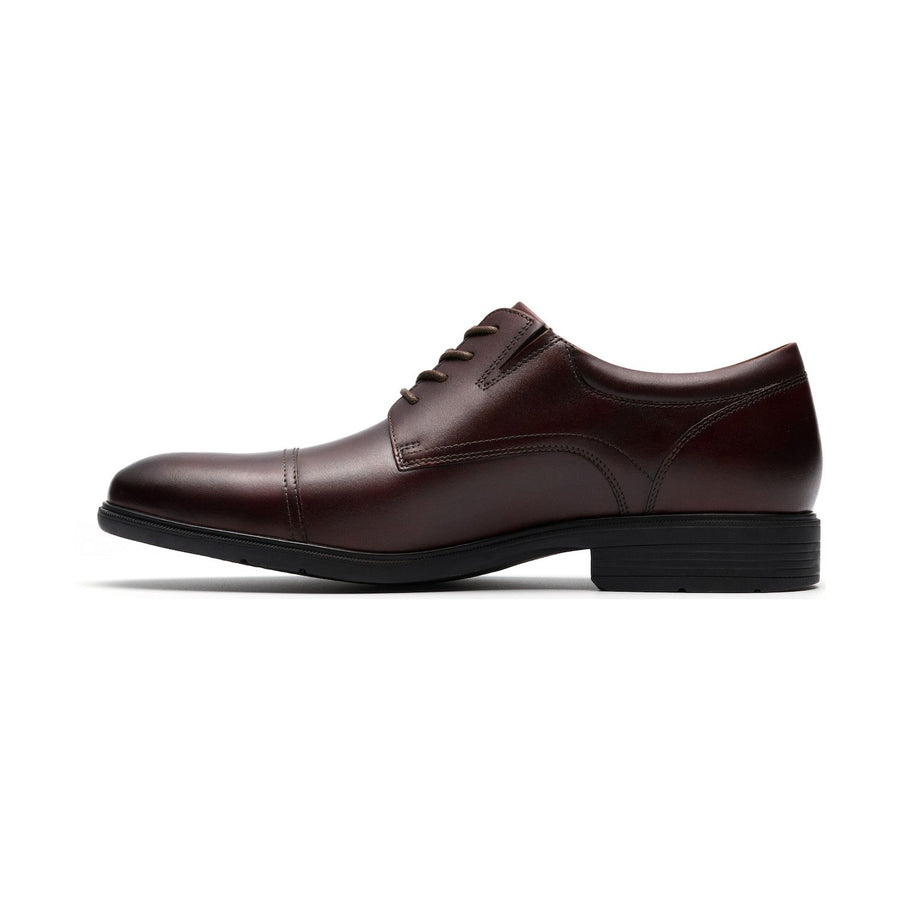 Clarks Steadwell Cap Men's Leather Dress Shoes