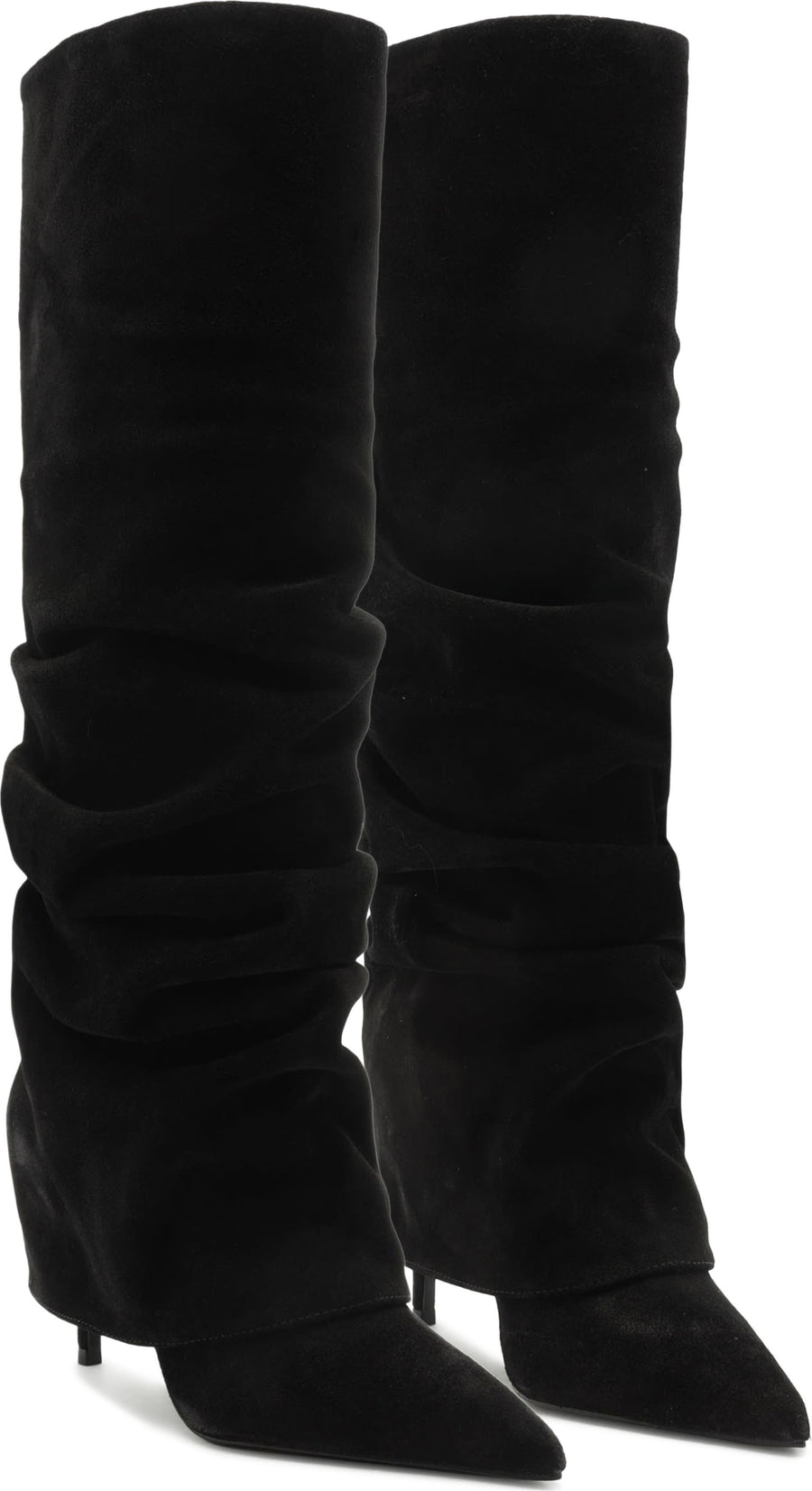 Schutz Mikki Up Cloak Pointed Toe Knee High Boot - Women's