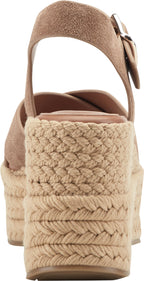 Marc Fisher Pasion Espadrille Ankle Strap Platform Wedge Sandal - Women's