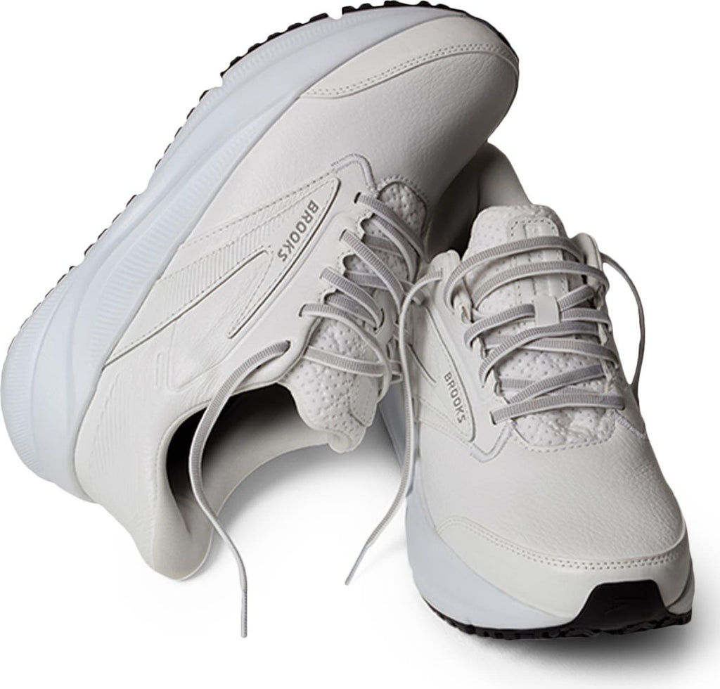 Brooks Ghost Max Slip Resistant Leather Walking Shoe - Men's