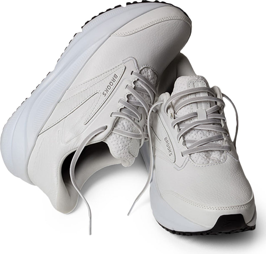 Brooks Ghost Max Slip Resistant Leather Walking Shoe - Men's