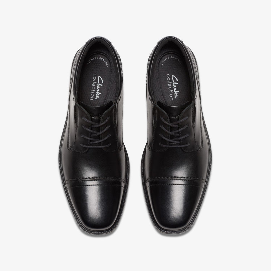Clarks Dresslite Men's Leather Cap-Toe Dress Shoes