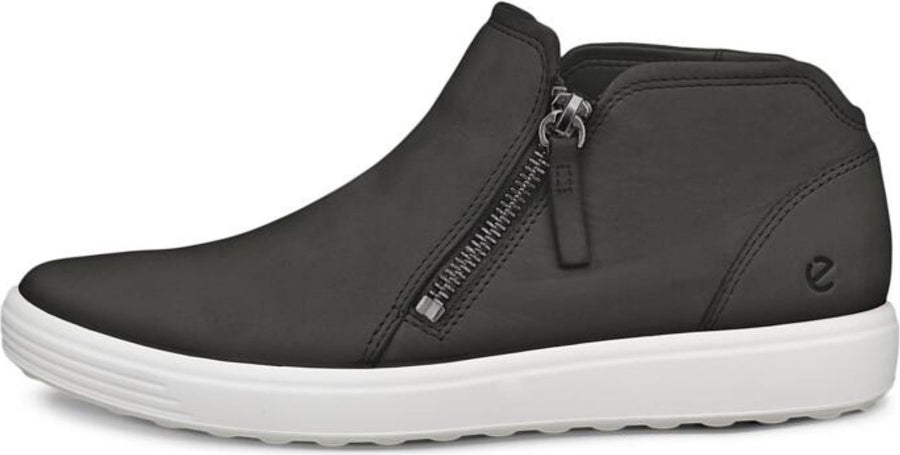 Ecco Soft 7 Mid Top Zip Sneaker - Women's