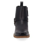 Dingo Rowdy Men's Leather Ankle Boots With Bit Detail