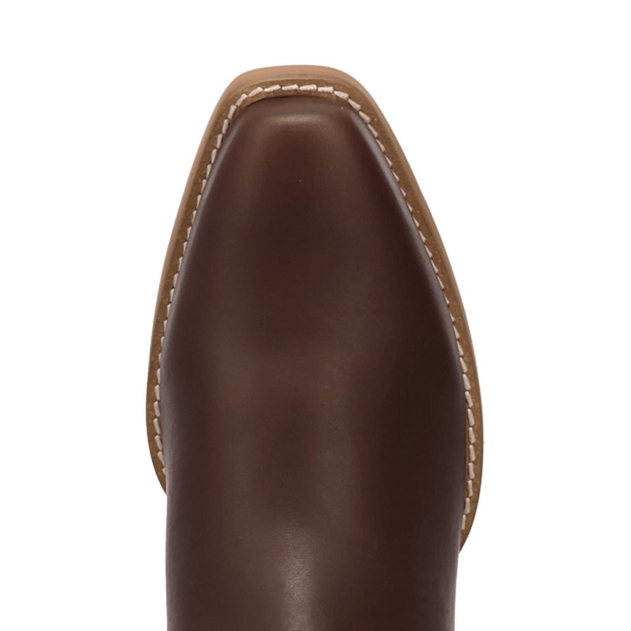 Dingo Rowdy Men's Leather Ankle Boots With Bit Detail