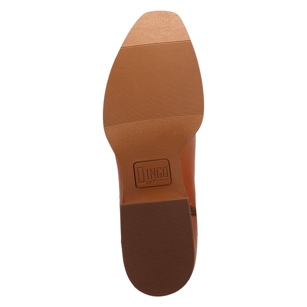 Dingo Rowdy Men's Leather Ankle Boots With Bit Detail