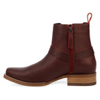 Dingo Rowdy Men's Leather Ankle Boots With Bit Detail