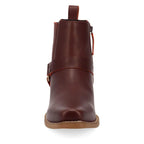 Dingo Rowdy Men's Leather Ankle Boots With Bit Detail