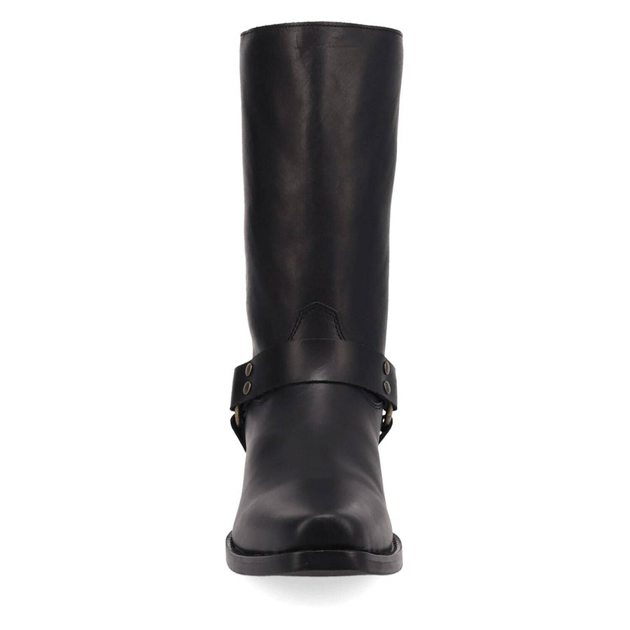 Dingo Patriot Men's Leather Knee-High Boots With Star Detail