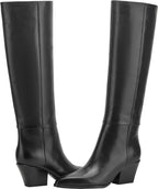 Marc Fisher Tarrie Tall Block Heel Boot - Women's