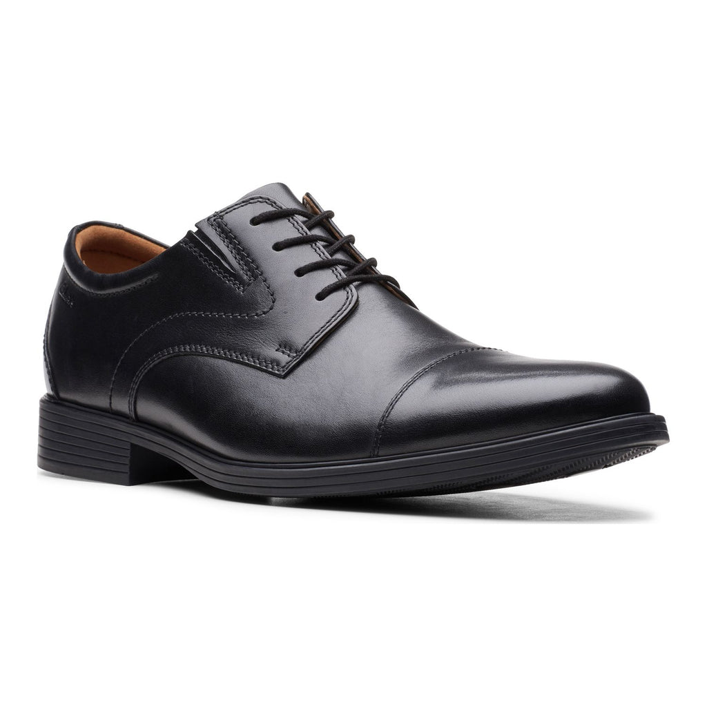 Clarks Whiddon Cap Men's Leather Dress Shoes