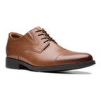 Clarks Whiddon Cap Men's Leather Dress Shoes