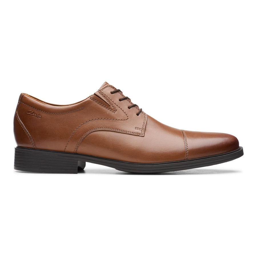 Clarks Whiddon Cap Men's Leather Dress Shoes