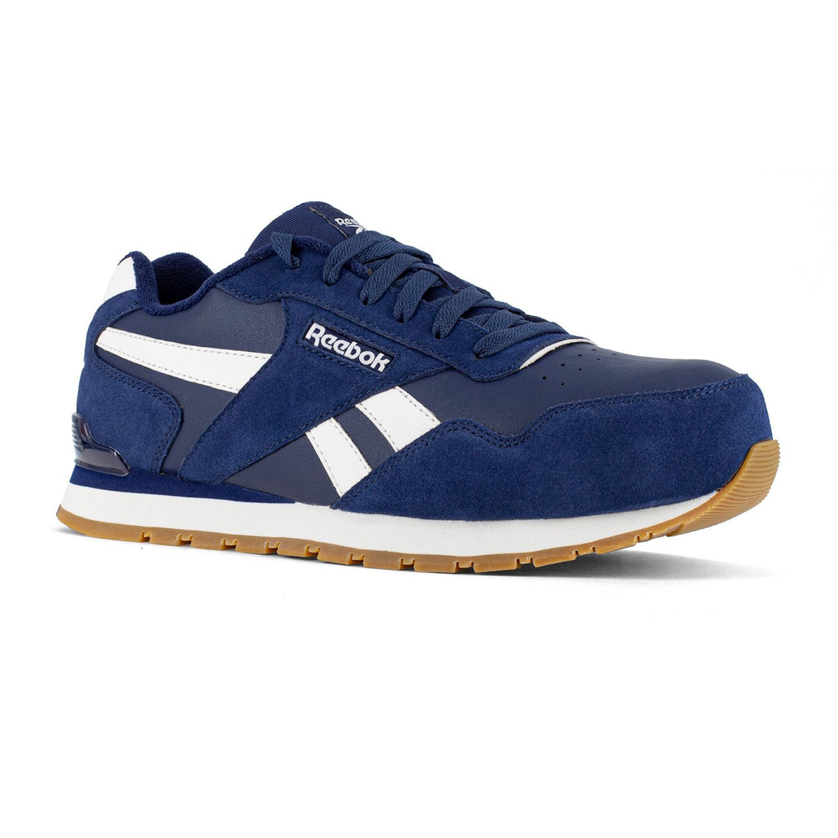 Reebok Harman Work Men's Leather & Suede Composite-Toe Shoes