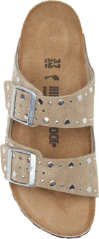 Birkenstock Arizona Rivets Studded Slide Sandal - Women's