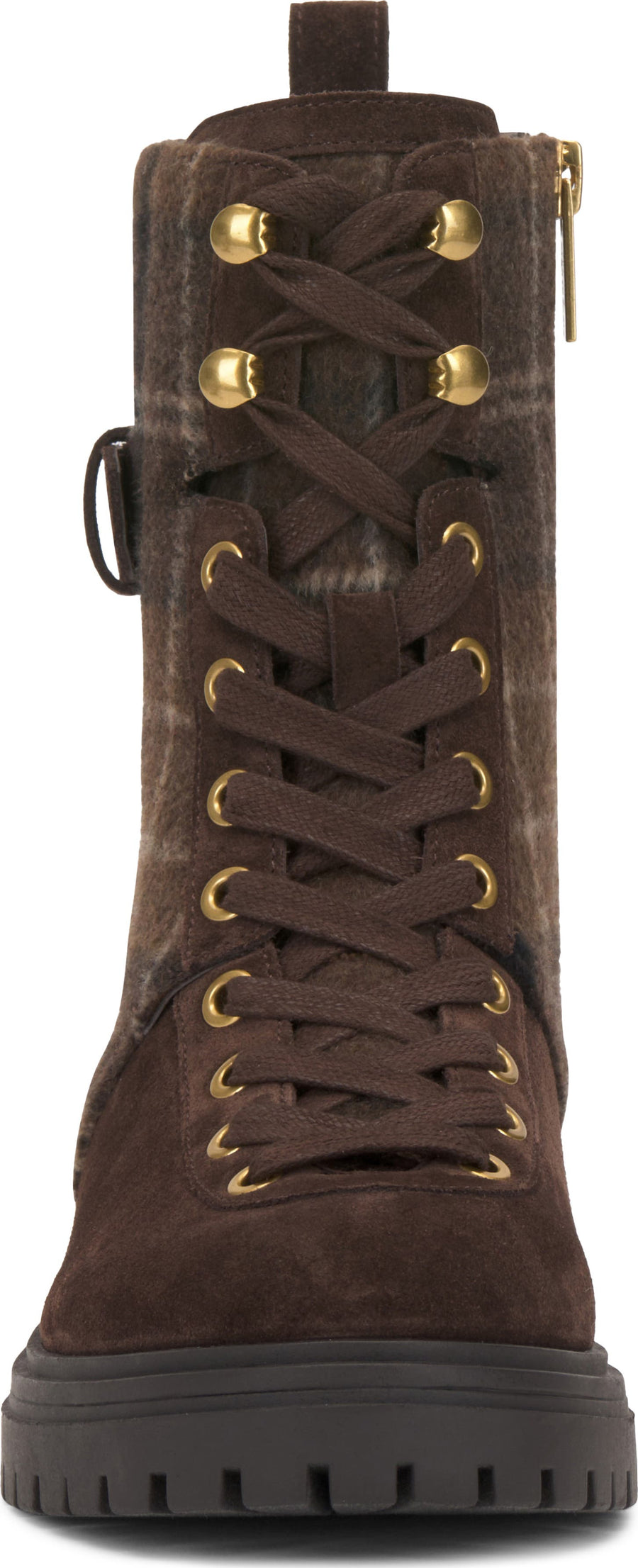 Vince Camuto Becinda Leather Combat Boot - Women's