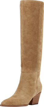 Marc Fisher Tarrie Tall Block Heel Boot - Women's