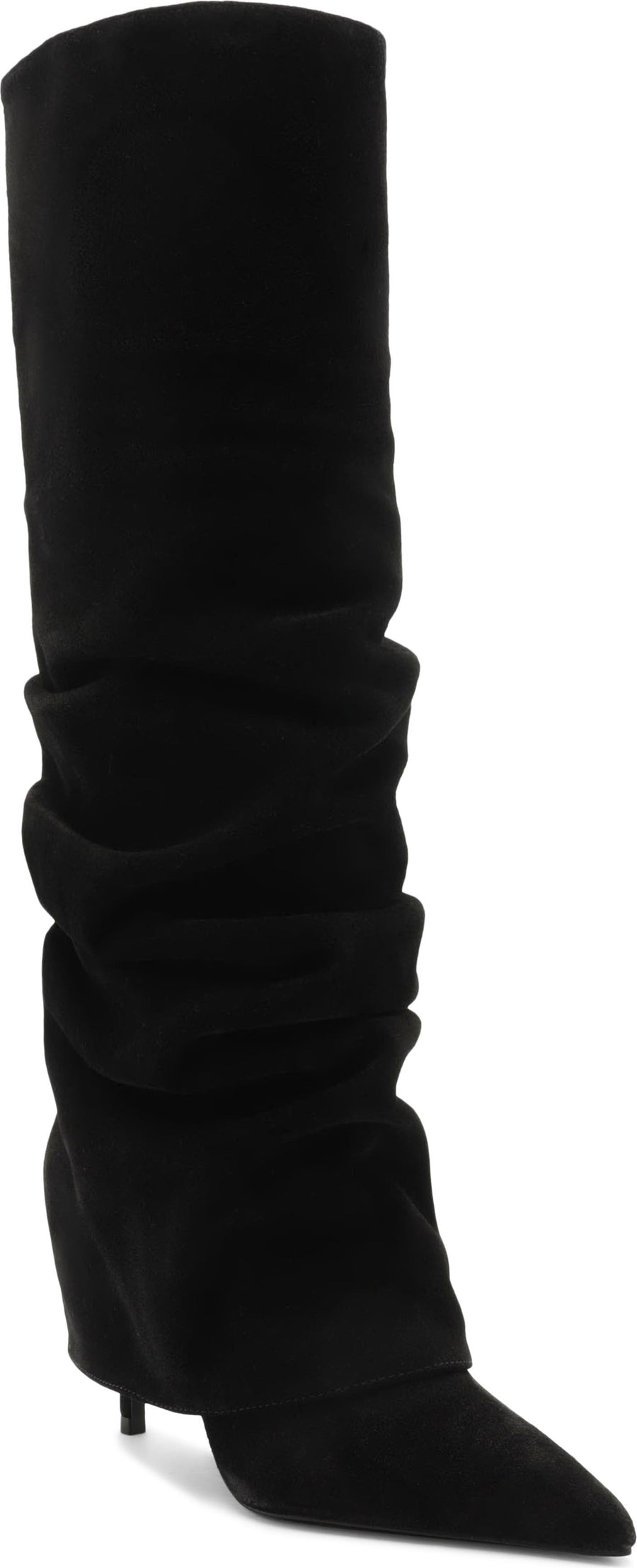 Schutz Mikki Up Cloak Pointed Toe Knee High Boot - Women's
