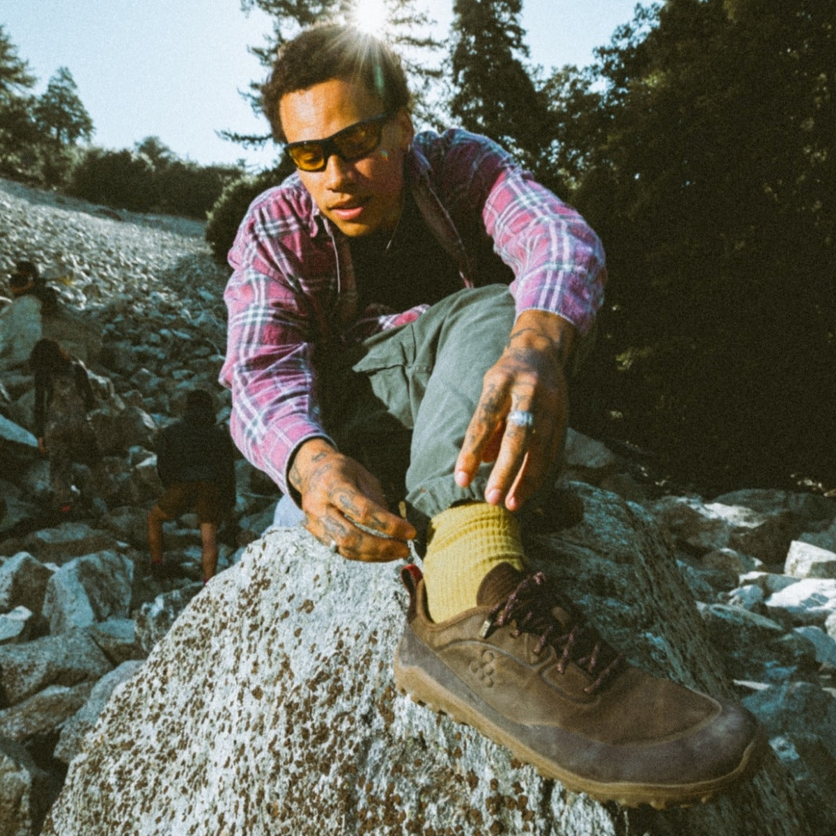 Vivobarefoot Tracker Leather AT Low Men's Shoes