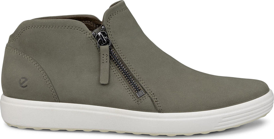 Ecco Soft 7 Mid Top Zip Sneaker - Women's