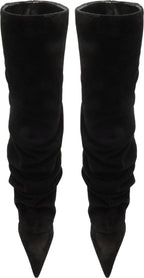 Schutz Mikki Up Cloak Pointed Toe Knee High Boot - Women's