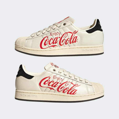 Men's Adidas X Coca-Cola Superstar II Shoes