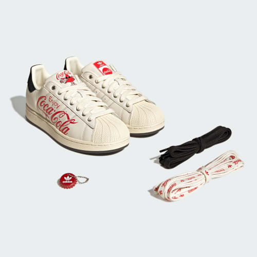Men's Adidas X Coca-Cola Superstar II Shoes